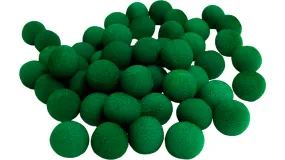 1 inch Super Soft Sponge Ball (Green) Bag of 50 1 inch Super Soft Sponge Ball (Green) Bag of 50