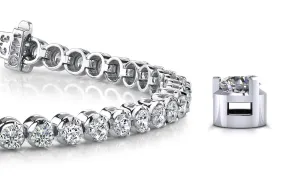 3 Prong Dreams Diamond Tennis Bracelet with 2.11 ct.(finished) 2mm 3 Prong Dreams Diamond Tennis Bracelet with 2.11 ct.(finished) 2mm