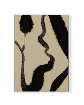Abstract Khaki II | Framed Canvas Art Print Abstract Khaki II | Framed Canvas Art Print