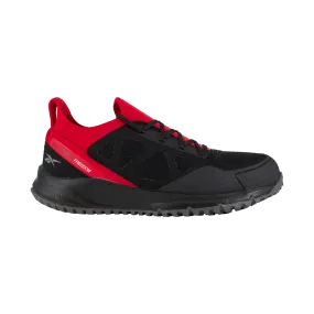 All Terrain Steel-Toe Athletic Work Shoe Black/Red All Terrain Steel-Toe Athletic Work Shoe Black/Red
