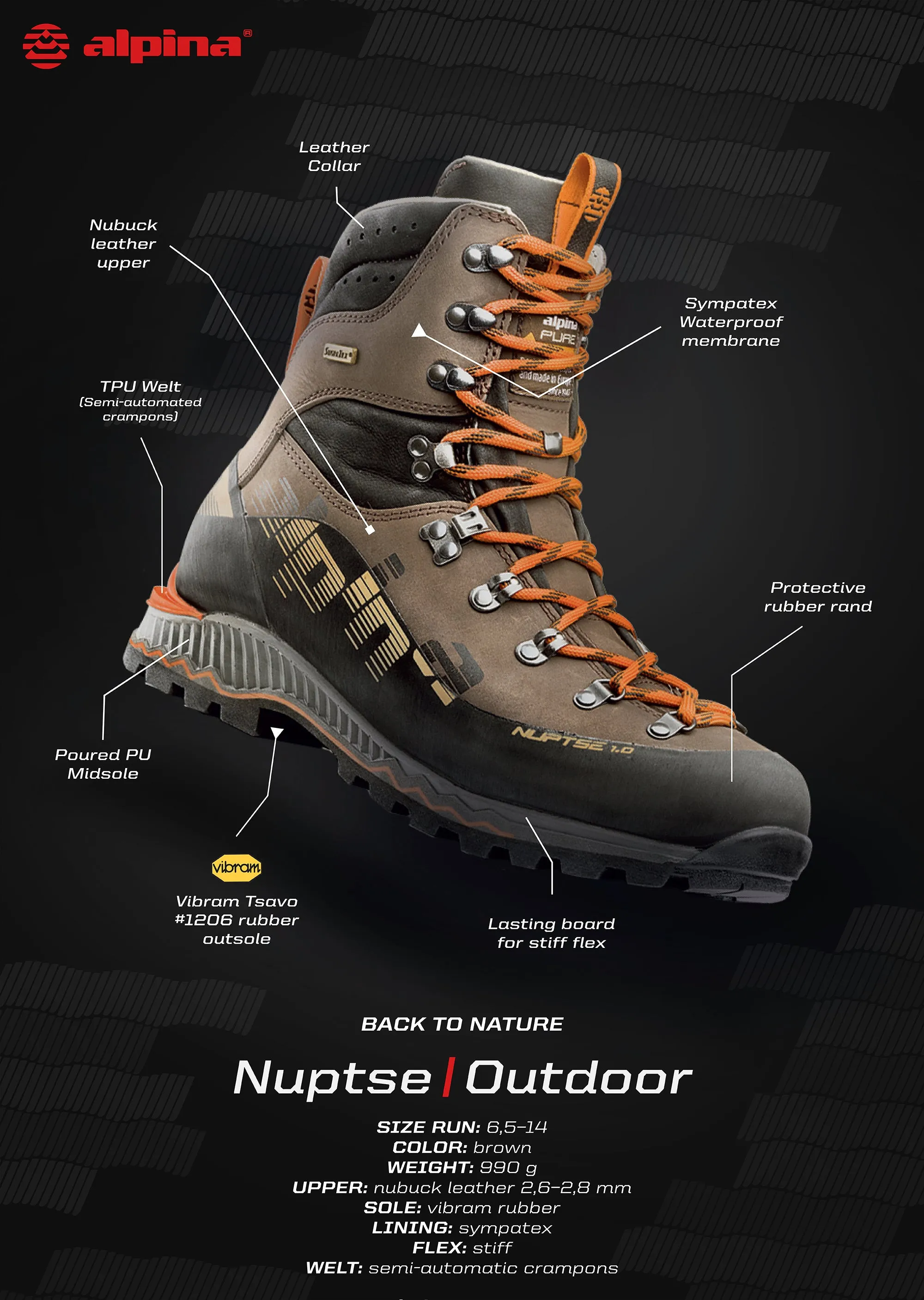 Alpina Nuptse Boots
