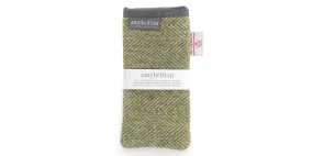 Amy Britton Landscape Harris Tweed Grass Green Soft Case Amy Britton Landscape Harris Tweed Grass Green Soft Case