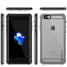 Apple iPhone 8 Waterproof Case, PUNKcase CRYSTAL Black W/ Attached Screen Protector  | Warranty Apple iPhone 8 Waterproof Case, PUNKcase CRYSTAL Black W/ Attached Screen Protector  | Warranty