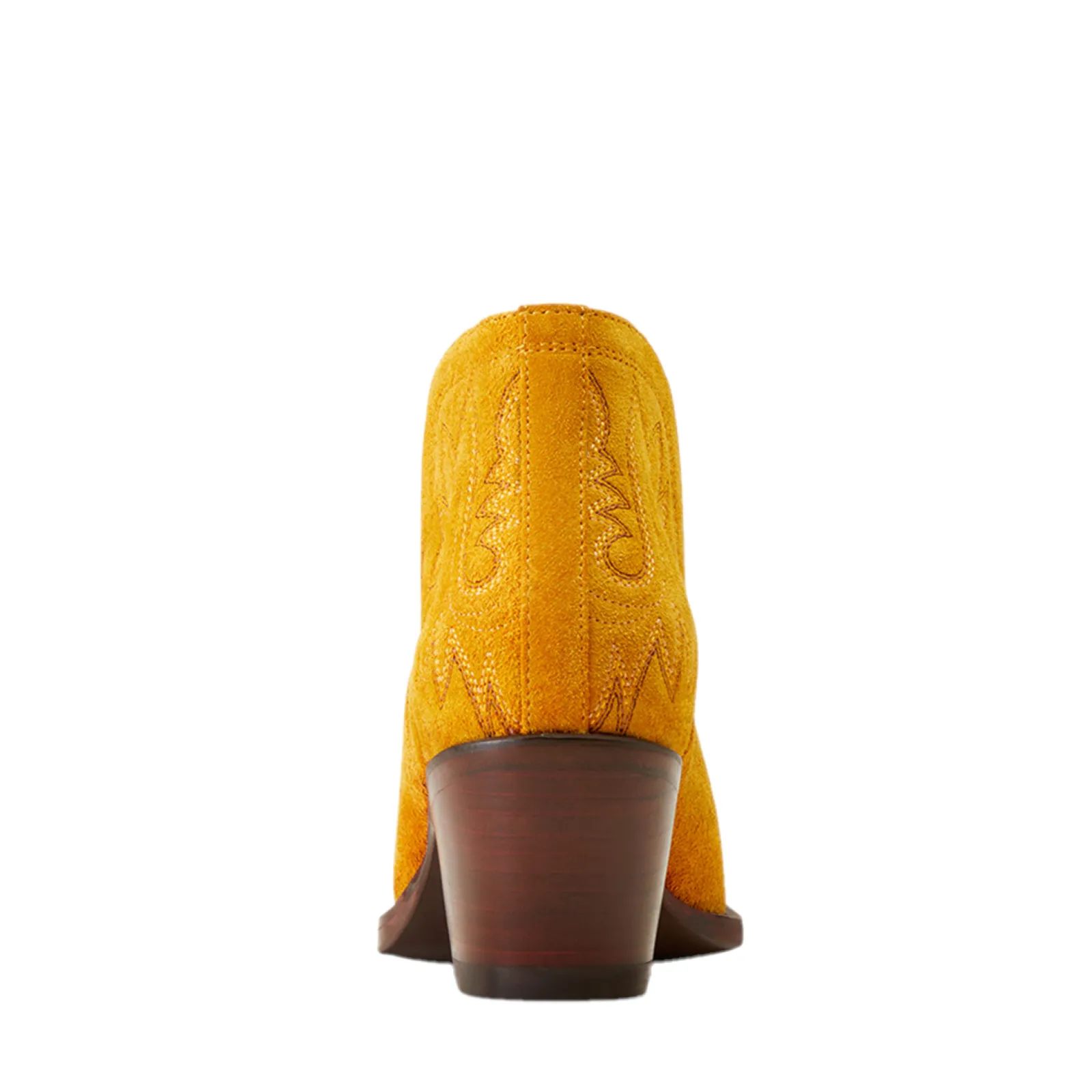 Ariat Ladies Dixon Gilded Suede Gold Western Booties 10046865