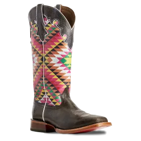 Ariat Ladies Eye Dazzler Aztec & Iron Grey Fonda Boots 10029709 Ariat Ladies Eye Dazzler Aztec & Iron Grey Fonda Boots 10029709