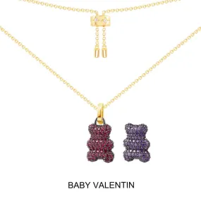 Baby Valentin Yummy Bear (CLIPPABLE) Adjustable Necklace Baby Valentin Yummy Bear (CLIPPABLE) Adjustable Necklace