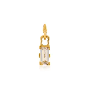 Baguette Pendant - Gold Baguette Pendant - Gold