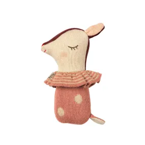 Bambi Rattle in Rose by Maileg Bambi Rattle in Rose by Maileg