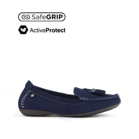 Bettina II Tassel Women's Shoes - Navy Nubuck Bettina II Tassel Women's Shoes - Navy Nubuck