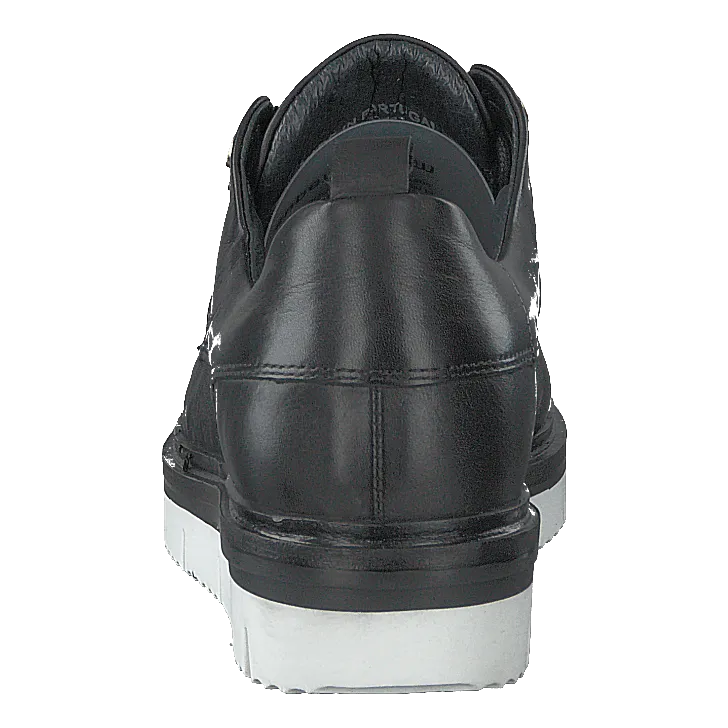 Biastella Leather Laced Shoe Black
