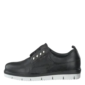 Biastella Leather Laced Shoe Black
