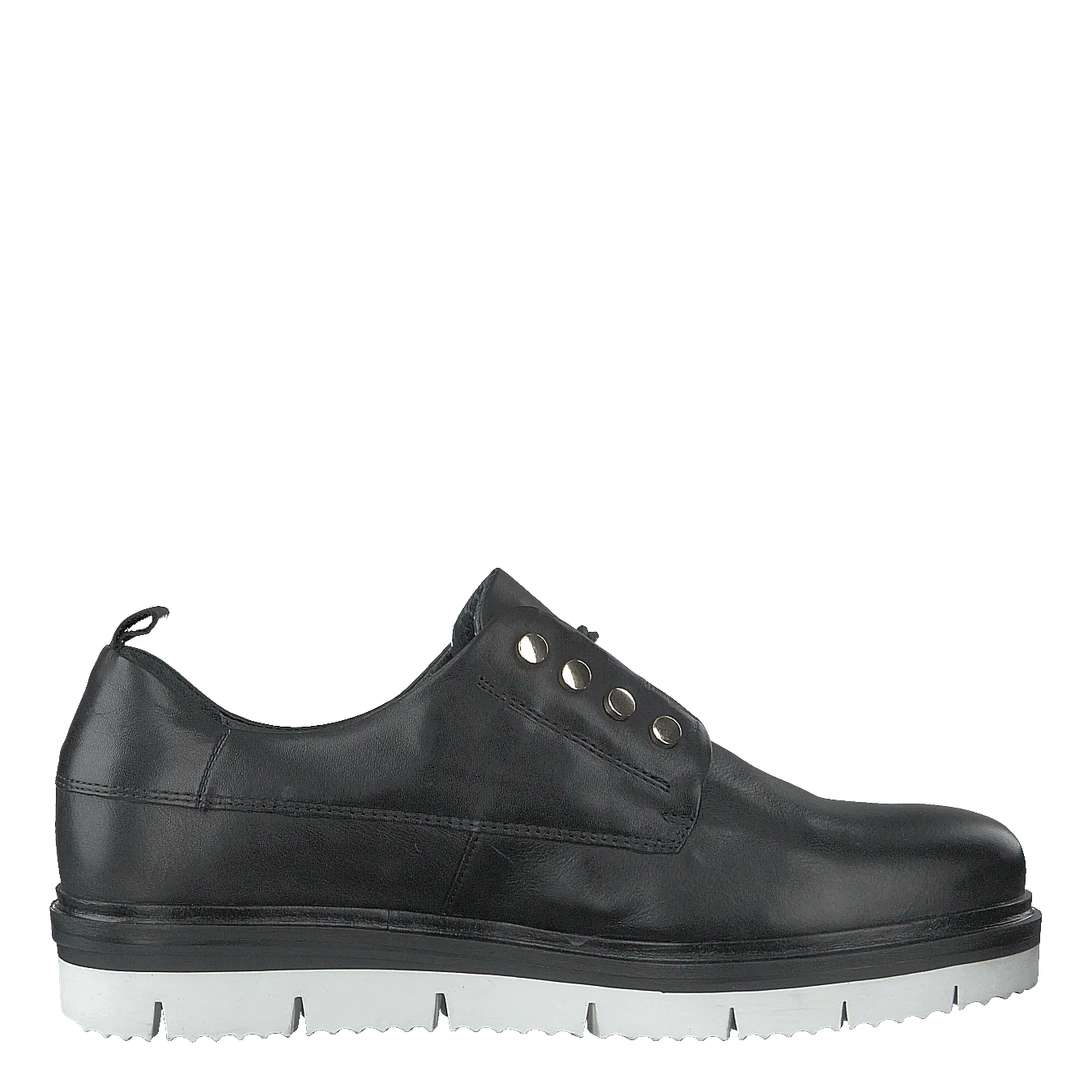 Biastella Leather Laced Shoe Black