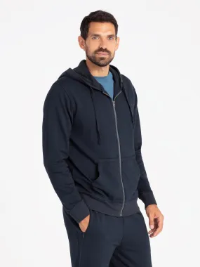 Cale Bambo Fleece Hoodie - NAVY Cale Bambo Fleece Hoodie - NAVY