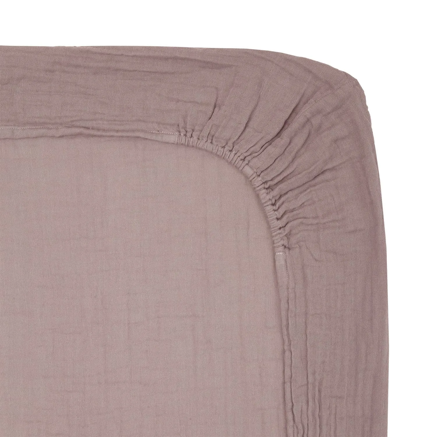 Changing Pad Fitted Cover - DS Double Saloo - S007 Dusty Pink