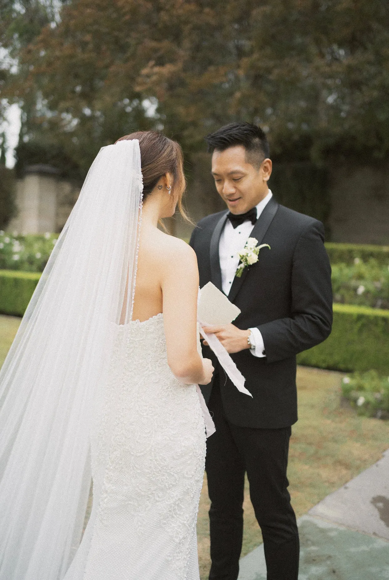 CHARLOTTE Beaded Edge Ultra Long Royal Cathedral 1 Layer Wedding Veil
