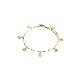 CHAYENNE recycled crystal bracelet gold-plated CHAYENNE recycled crystal bracelet gold-plated