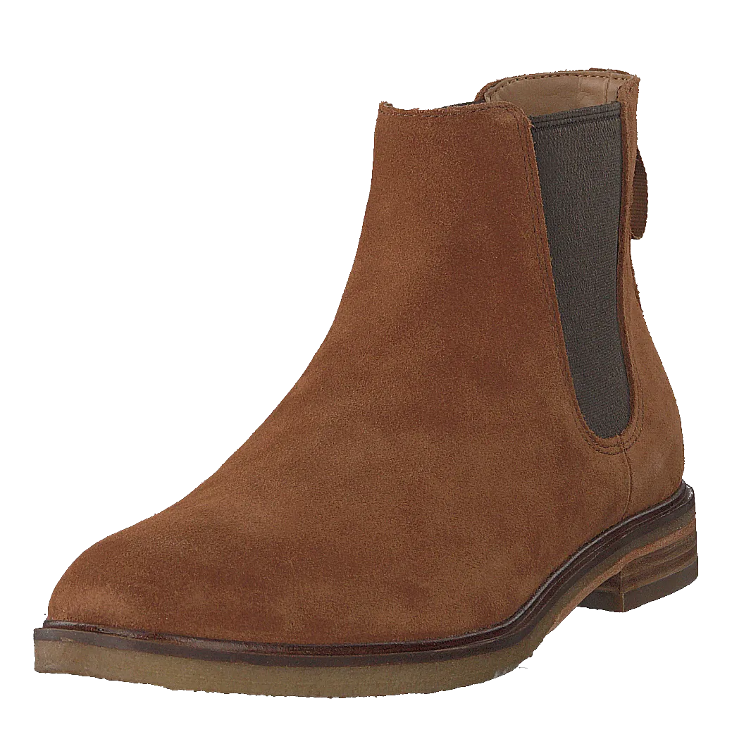 Clarkdale Gobi Dark Tan Suede