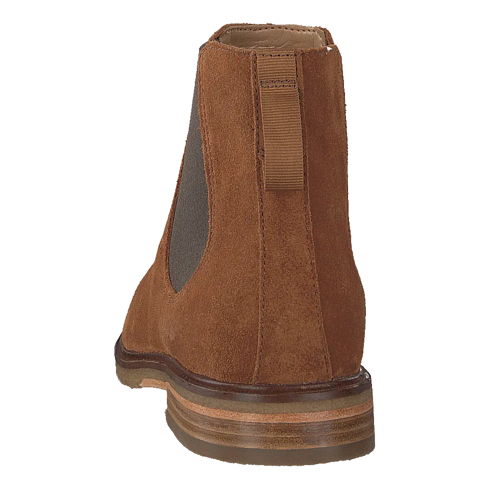 Clarkdale Gobi Dark Tan Suede
