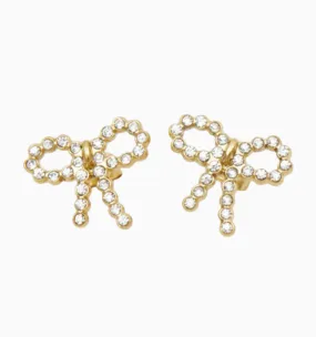 Crystal Bow Earrings Crystal Bow Earrings