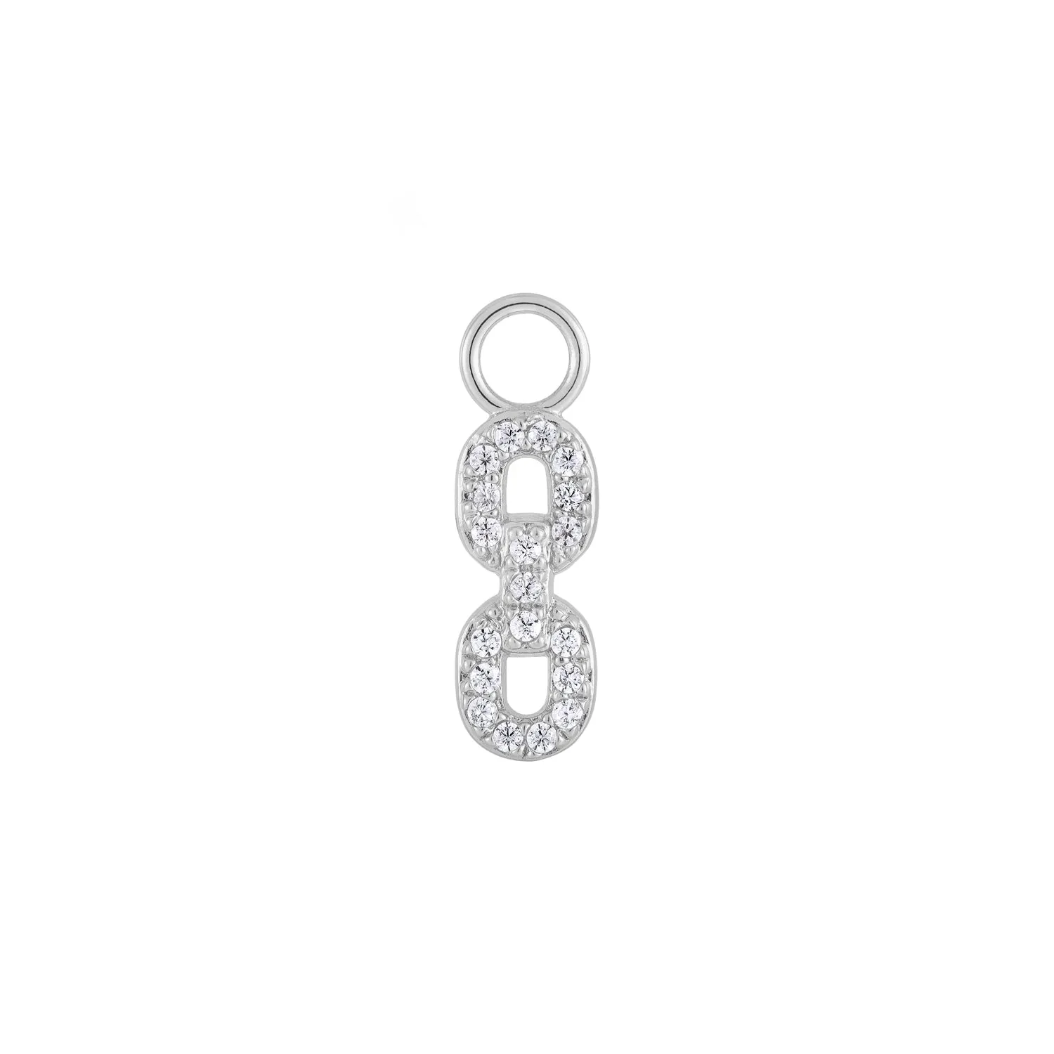 Cuban Chain Pave Charm