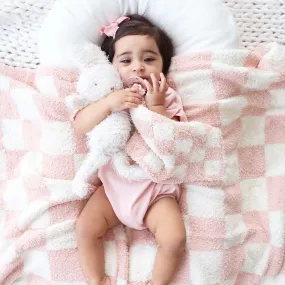 CuddleLane™ Luxe Blankets | Rose Check CuddleLane™ Luxe Blankets | Rose Check