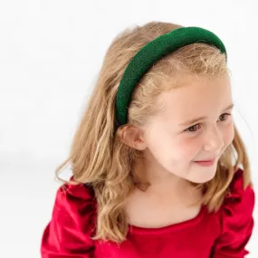 Cushioned Headband - Sparkly Green Cushioned Headband - Sparkly Green