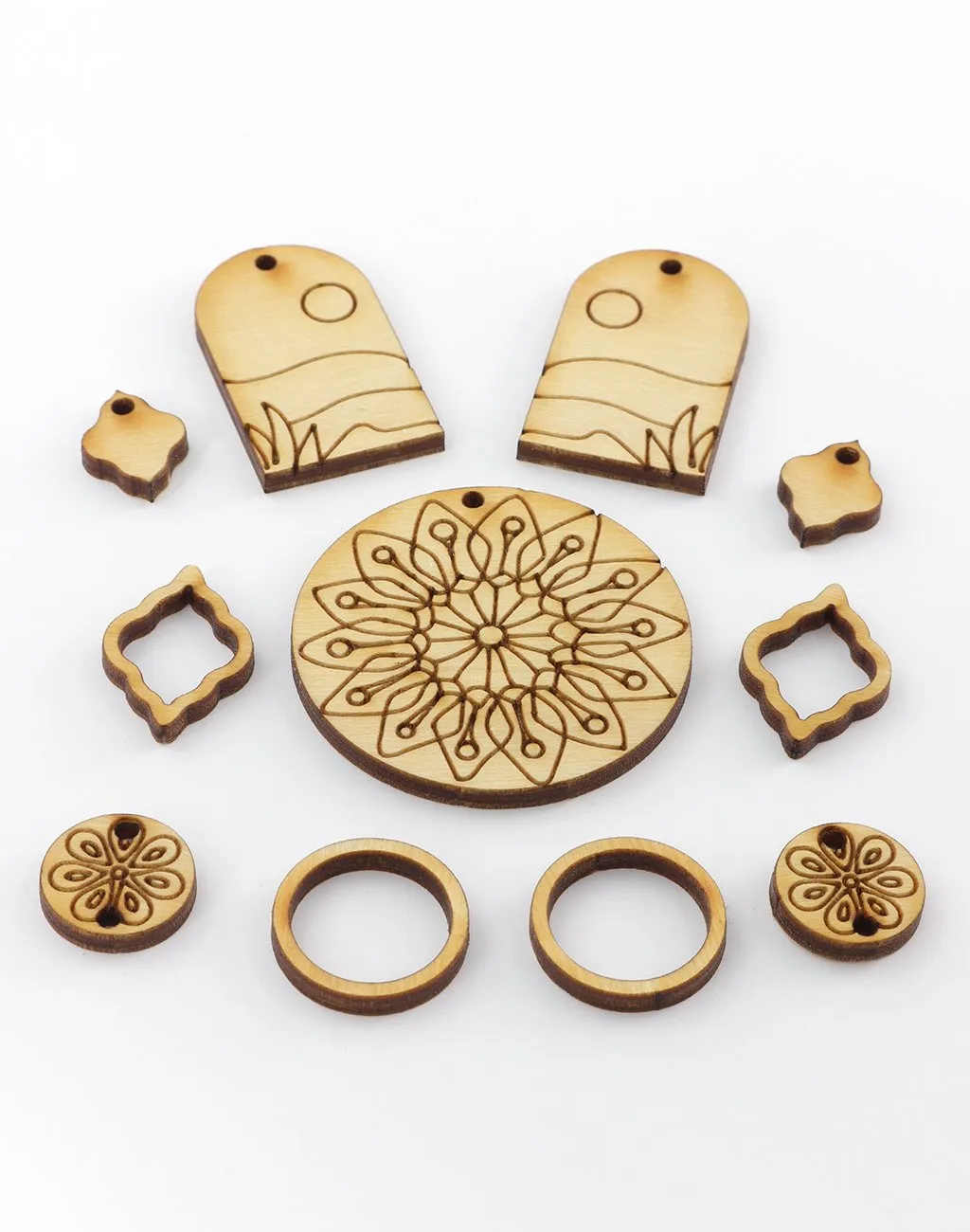 Desert Window, Jewelry Pop Outs (1 panel, 11pcs/ea)