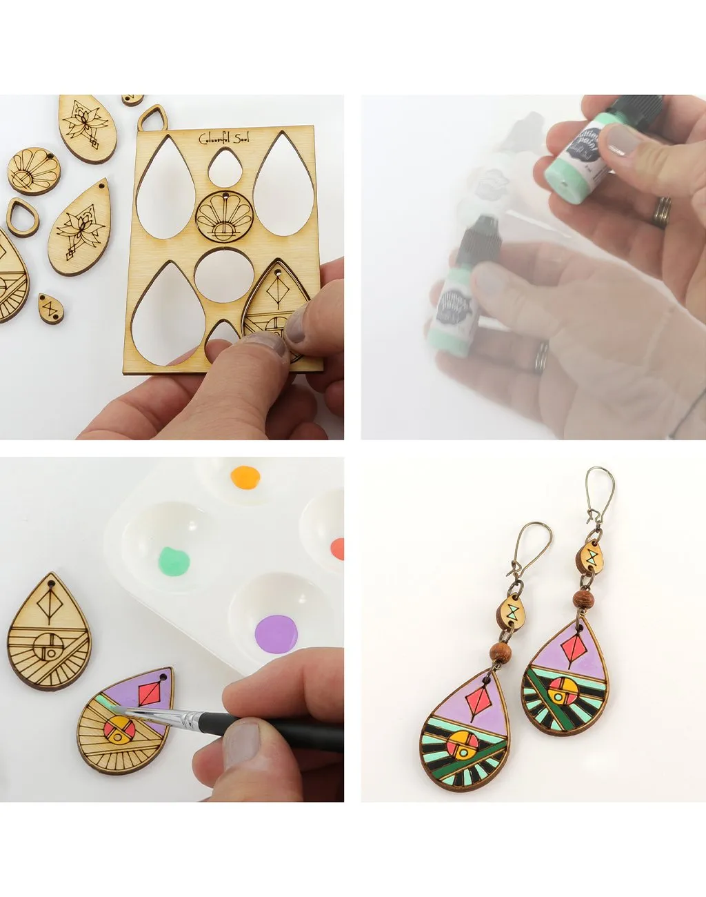 Desert Window, Jewelry Pop Outs (1 panel, 11pcs/ea)