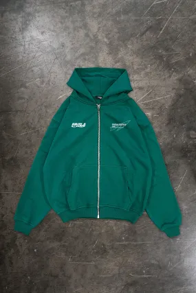 DOUBLE FOREST GREEN FRONTZIP DOUBLE FOREST GREEN FRONTZIP