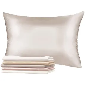 Dreamzie - 1 x 19 Momme Silk Pillowcase, Double Sided Luxury Silk, Sold Individually. Silk pillowcases for hair and skin, anti-aging and anti-bed bugs Dreamzie - 1 x 19 Momme Silk Pillowcase, Double Sided Luxury Silk, Sold Individually. Silk pillowcases for hair and skin, anti-aging and anti-bed bugs