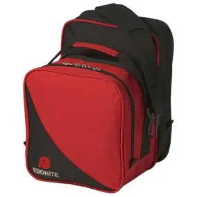 Ebonite Compact Single Tote Bowling Bag Red Ebonite Compact Single Tote Bowling Bag Red