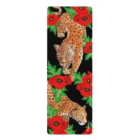 Enigmatic Leopard Rubber Yoga Mat Enigmatic Leopard Rubber Yoga Mat