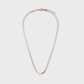 Essentielle Snake Necklace Rose Gold Colour Essentielle Snake Necklace Rose Gold Colour