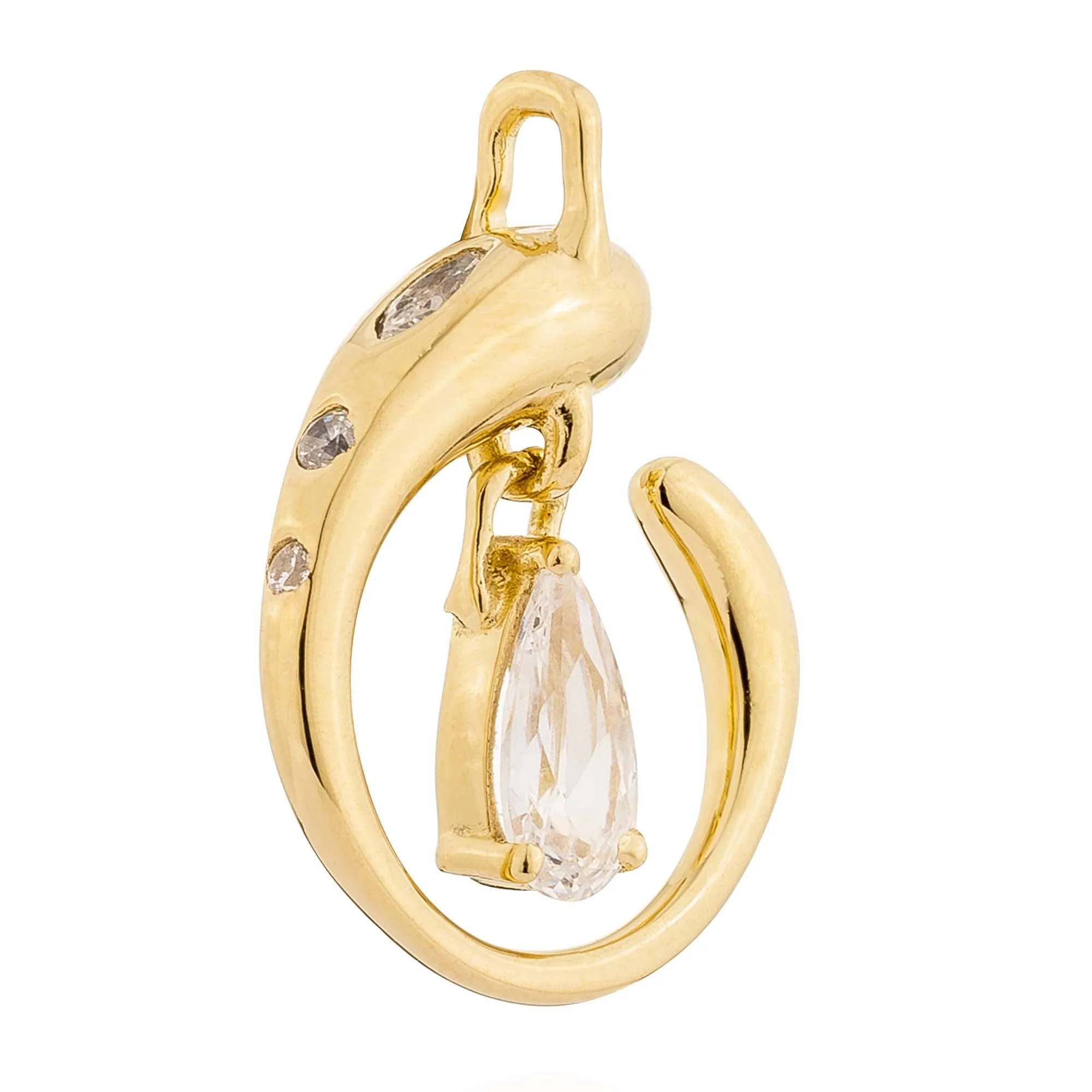 Evil Eye Amulet Charm - Gold