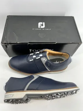 Footjoy Myjoys Premiere Series Packard Golf Shoes Navy Grey 10.5 M Footjoy Myjoys Premiere Series Packard Golf Shoes Navy Grey 10.5 M
