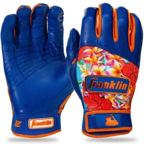 Franklin Limited Edition Pro Classic Adult Francisco Lindor Floral Batting Gloves Franklin Limited Edition Pro Classic Adult Francisco Lindor Floral Batting Gloves