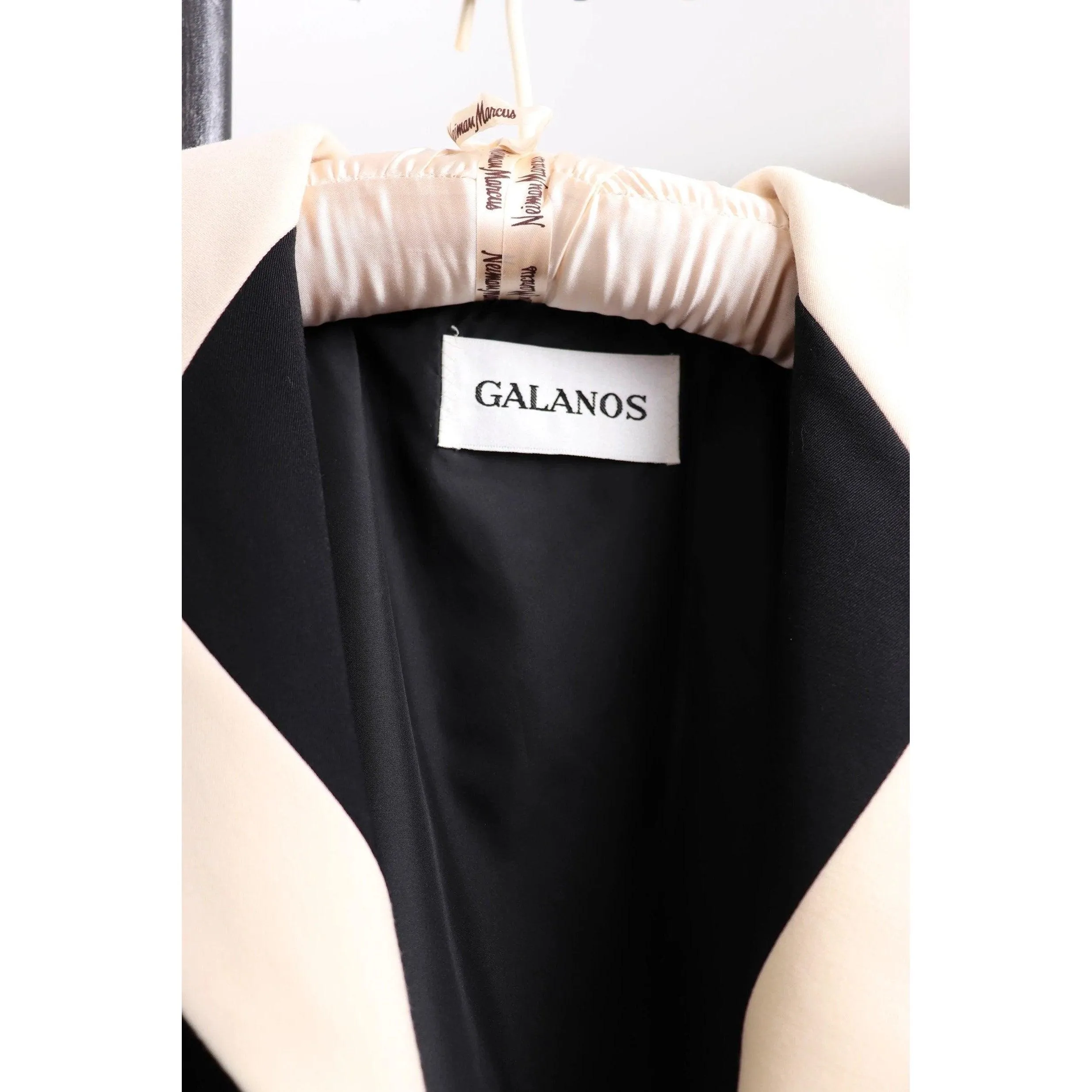 GALANOS 80's Fine Wool Jacket | Size L/XL