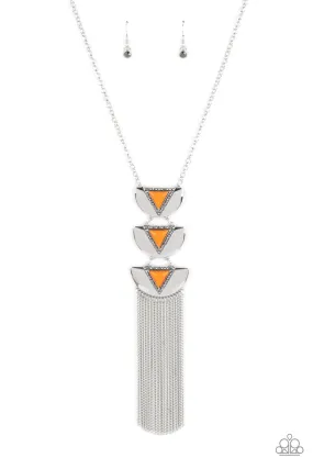 Gallery Expo - Orange Necklace Gallery Expo - Orange Necklace