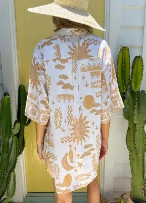 Geo natural sunny blouse Geo natural sunny blouse