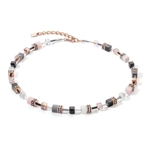 GeoCUBE® Iconic necklace rose gold soft GeoCUBE® Iconic necklace rose gold soft