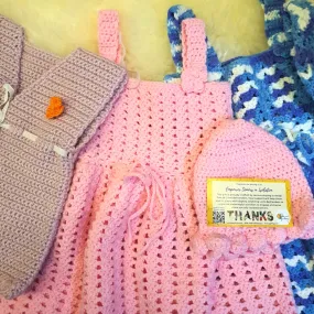 Hand Crochet Baby Clothes Set Hand Crochet Baby Clothes Set