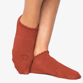 Happy Grip Sock - Brown Spice Happy Grip Sock - Brown Spice