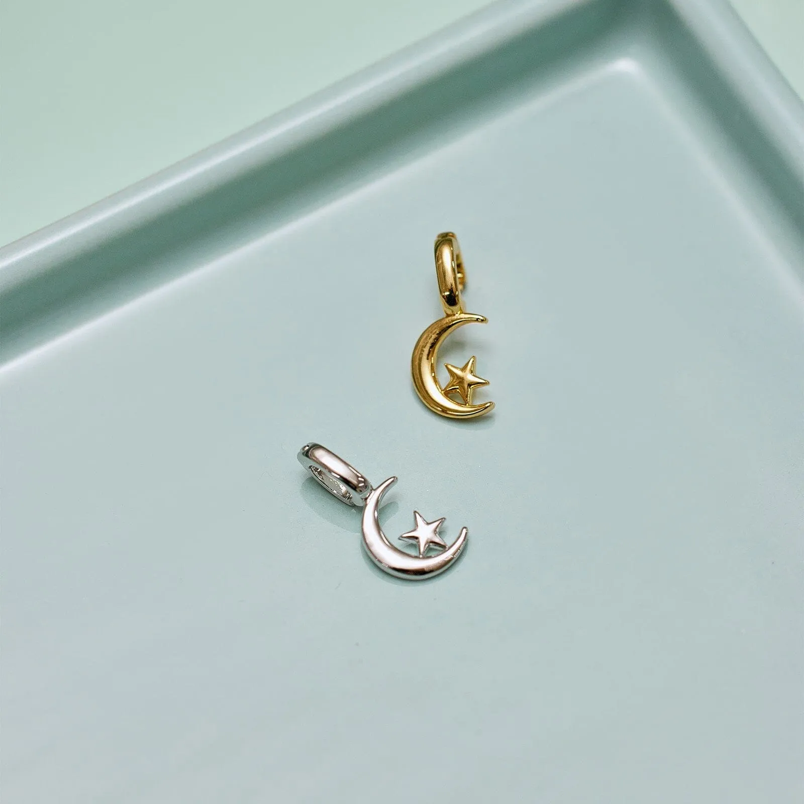 Harper Star and Moon Charm