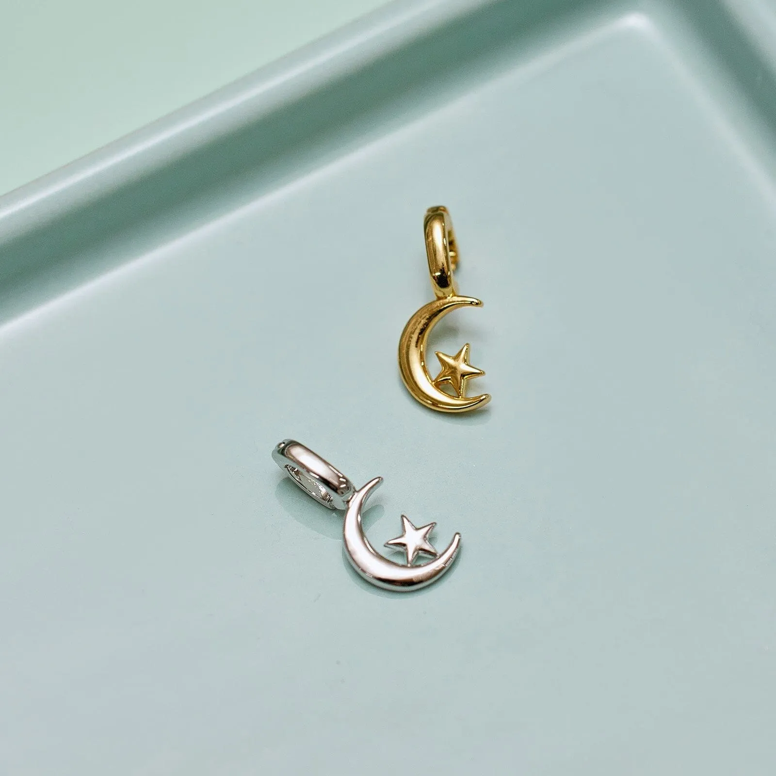 Harper Star and Moon Charm
