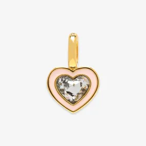 Harper Stone & Enamel Heart Charm Harper Stone & Enamel Heart Charm