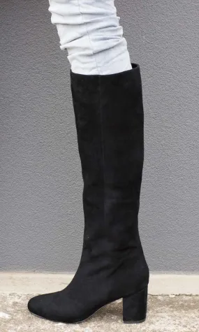 Hoss Black Suede Faithfull Boot Hoss Black Suede Faithfull Boot