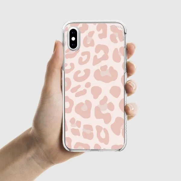 iPhone Case - Strawberry Pink Cow Print