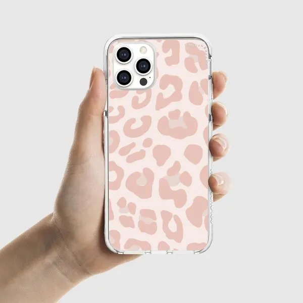 iPhone Case - Strawberry Pink Cow Print