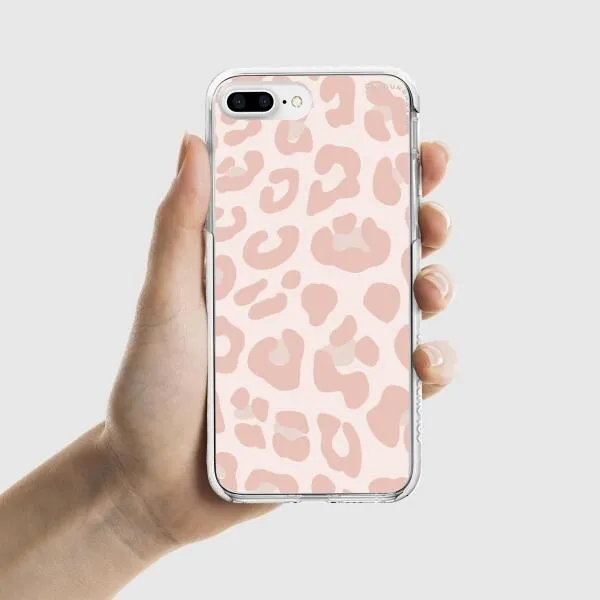 iPhone Case - Strawberry Pink Cow Print