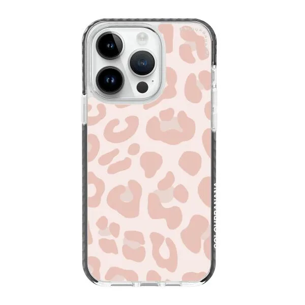 iPhone Case - Strawberry Pink Cow Print